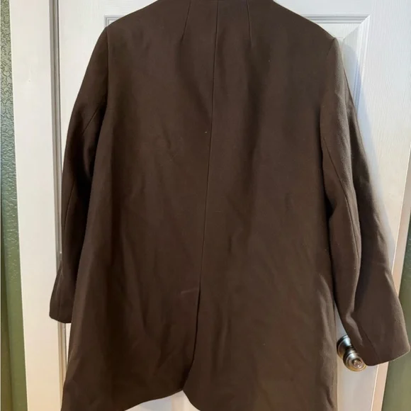 Universal Standard Equestrian Style Wool Blend Coat - Picture 2 of 6